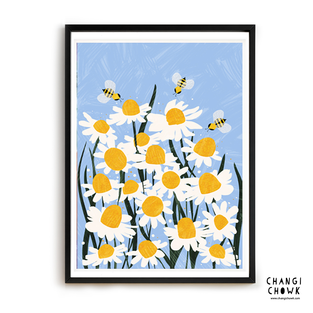 Bumble Bees Singapore Art